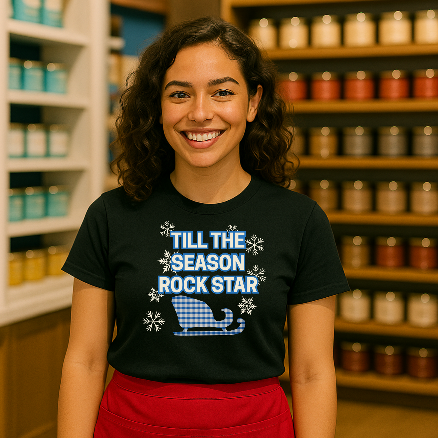 Candle Store - Holiday Team Graphic Tee