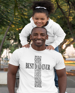 Best Dad Ever (Cross Design) - Graphic Tee