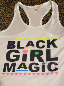 Black Girl Magic Racerback Tank