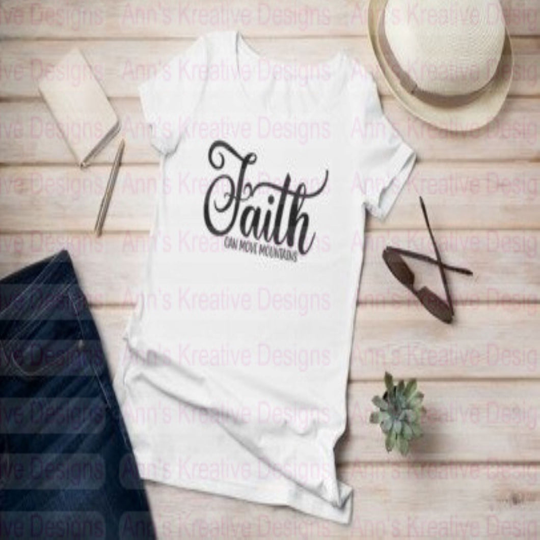 Faith Can Move Mountains Graphic Tee