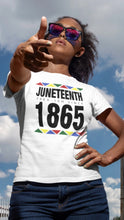 Load image into Gallery viewer, Juneteenth Free-Ish Since 1865 Tee
