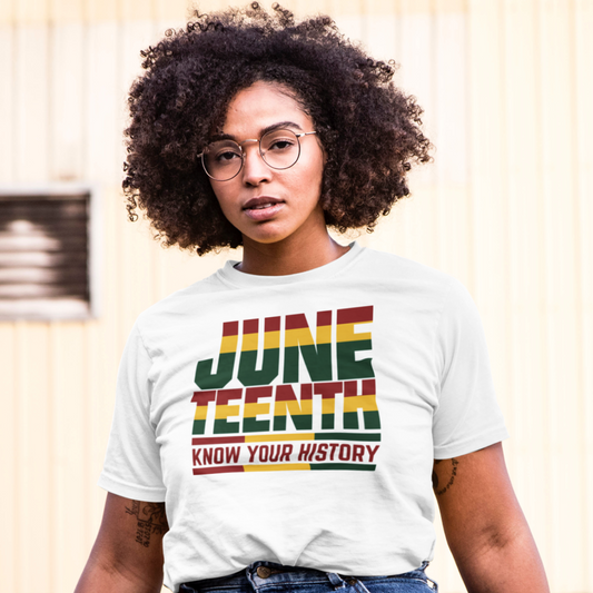 Juneteenth Know Your History Tee