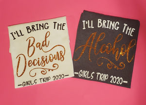 Girls Trip Graphic Tees